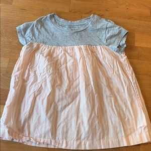 NWOT pretty top with stripes